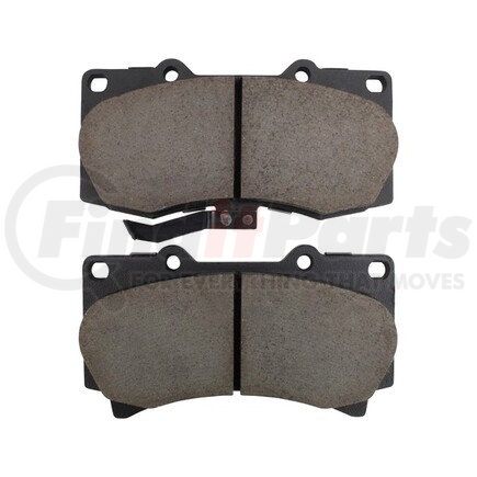 1001-1119C by MPA ELECTRICAL - Quality-Built Premium Ceramic Brake Pads w/ Hardware