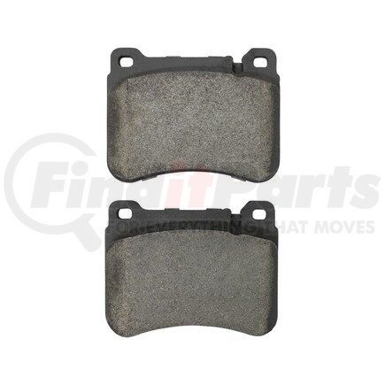 1001-1121M by MPA ELECTRICAL - Quality-Built Premium Disc Brake Pad Set - Semi-Metallic, with Hardware