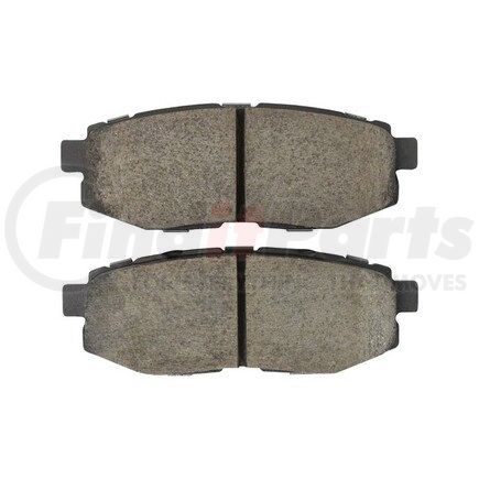 1001-1124C by MPA ELECTRICAL - Quality-Built Disc Brake Pad, Premium, Ceramic, with Hardware