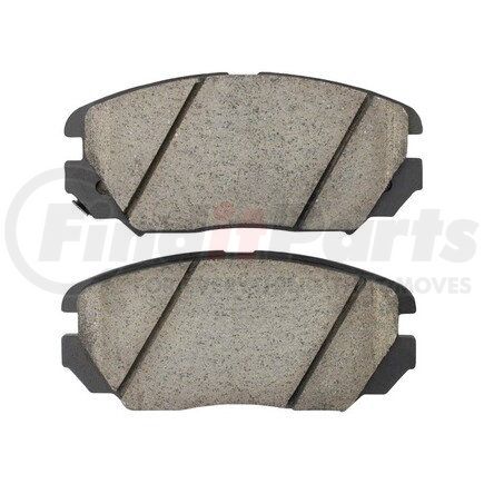 1001-1125M by MPA ELECTRICAL - Quality-Built Premium Semi-Metallic Brake Pads w/ Hardware