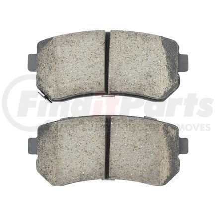 1001-1157C by MPA ELECTRICAL - Quality-Built Premium Ceramic Brake Pads w/ Hardware