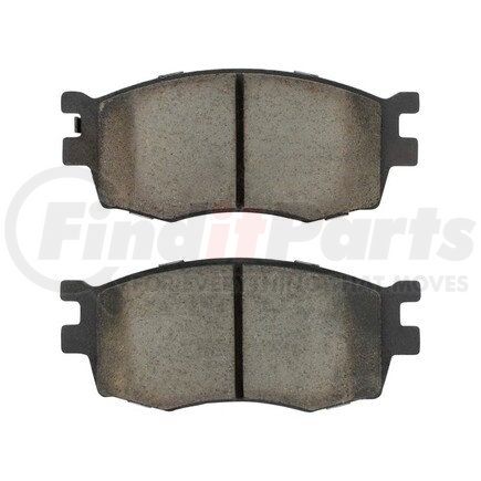 1001-1156C by MPA ELECTRICAL - Quality-Built Premium Ceramic Brake Pads w/ Hardware