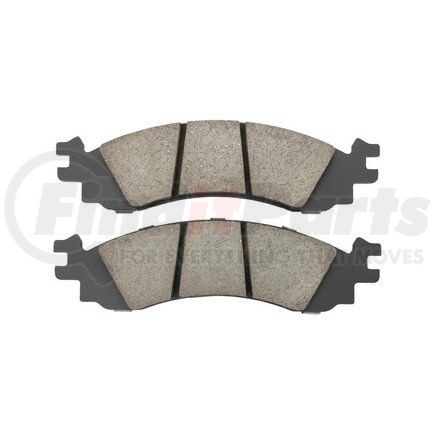 1001-1158C by MPA ELECTRICAL - Quality-Built Disc Brake Pad, Premium, Ceramic, with Hardware