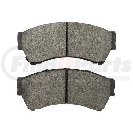 1001-1164C by MPA ELECTRICAL - Quality-Built Premium Ceramic Brake Pads w/ Hardware