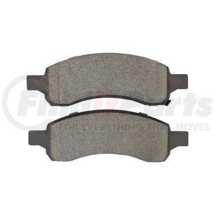 1001-1169AC by MPA ELECTRICAL - Quality-Built Disc Brake Pad, Premium, Ceramic, with Hardware