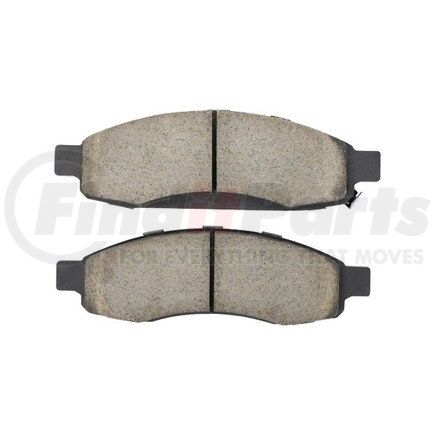 1001-1183C by MPA ELECTRICAL - Quality-Built Disc Brake Pad, Premium, Ceramic, with Hardware