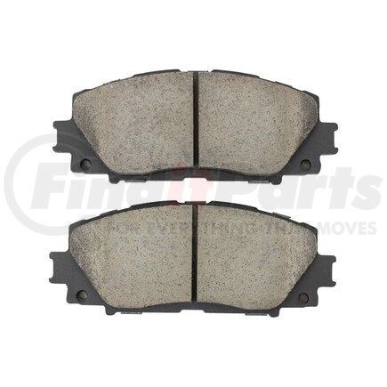 1001-1184AC by MPA ELECTRICAL - Quality-Built Premium Ceramic Brake Pads w/ Hardware