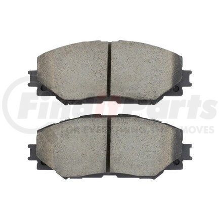 1001-1210C by MPA ELECTRICAL - Quality-Built Premium Ceramic Brake Pads w/ Hardware