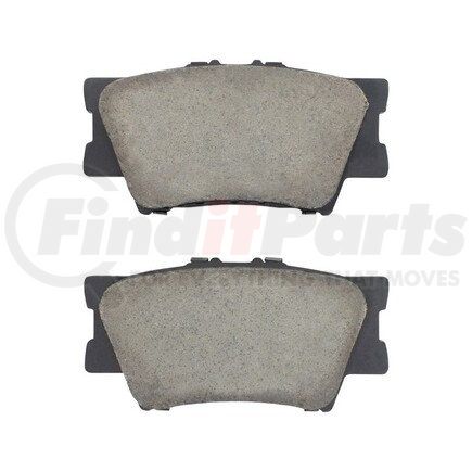 1001-1212C by MPA ELECTRICAL - Quality-Built Disc Brake Pad, Premium, Ceramic, with Hardware