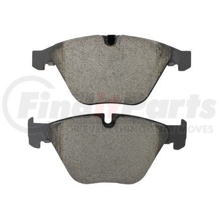 1001-1260M by MPA ELECTRICAL - Quality-Built Premium Disc Brake Pad Set - Semi-Metallic, with Hardware