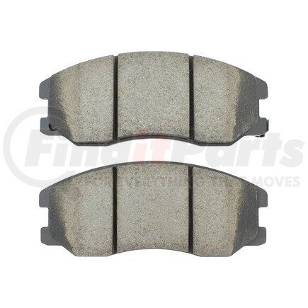 1001-1264C by MPA ELECTRICAL - Quality-Built Disc Brake Pad, Premium, Ceramic, with Hardware