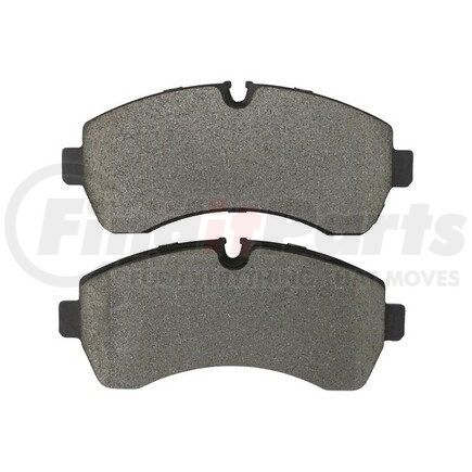 1001-1268M by MPA ELECTRICAL - Quality-Built Premium Disc Brake Pad Set - Semi-Metallic, with Hardware