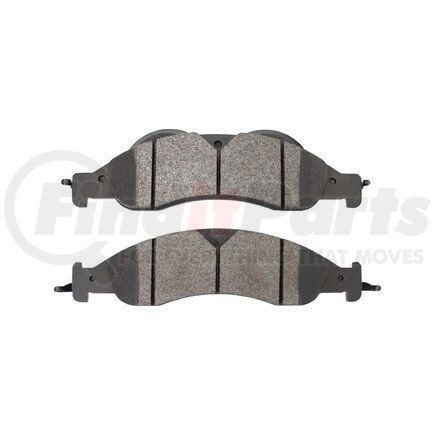 1001-1278M by MPA ELECTRICAL - Quality-Built Premium Disc Brake Pad Set - Semi-Metallic, with Hardware