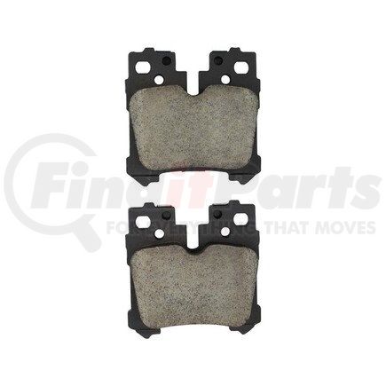 1001-1283C by MPA ELECTRICAL - Quality-Built Disc Brake Pad, Premium, Ceramic, with Hardware