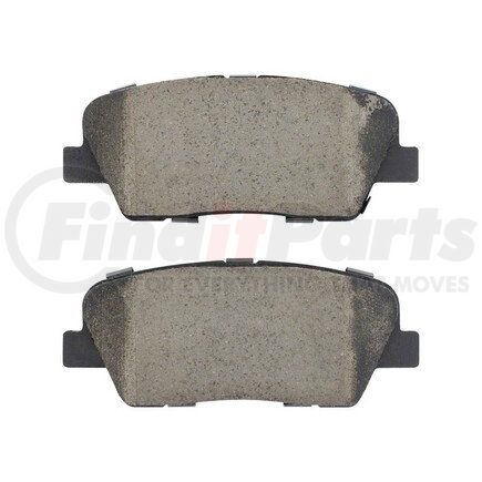 1001-1284C by MPA ELECTRICAL - Quality-Built Disc Brake Pad, Premium, Ceramic, with Hardware