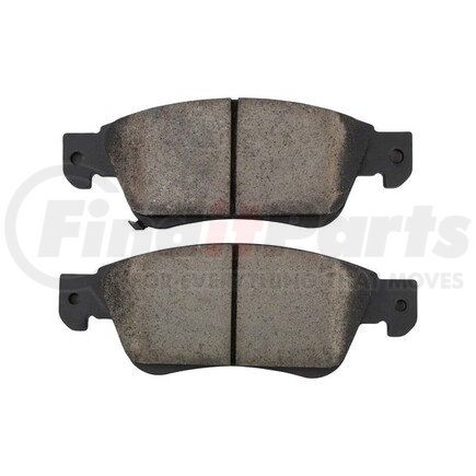 1001-1287C by MPA ELECTRICAL - Quality-Built Disc Brake Pad, Premium, Ceramic, with Hardware