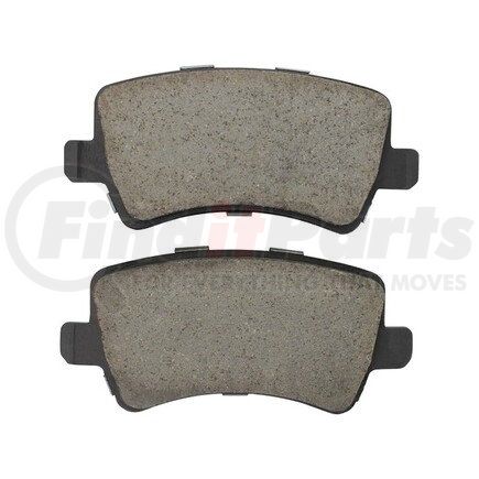 1001-1307C by MPA ELECTRICAL - Quality-Built Disc Brake Pad, Premium, Ceramic, with Hardware