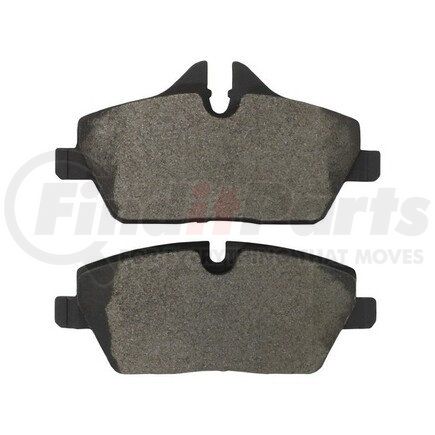 1001-1308M by MPA ELECTRICAL - Quality-Built Premium Disc Brake Pad Set - Semi-Metallic, with Hardware