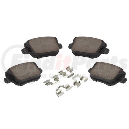 1001-1314C by MPA ELECTRICAL - Quality-Built Premium Ceramic Brake Pads w/ Hardware