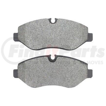 1001-1316M by MPA ELECTRICAL - Quality-Built Premium Semi-Metallic Brake Pads w/ Hardware