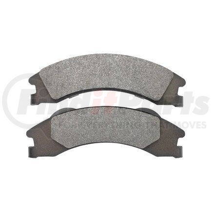 1001-1329AM by MPA ELECTRICAL - Quality-Built Premium Semi-Metallic Brake Pads w/ Hardware