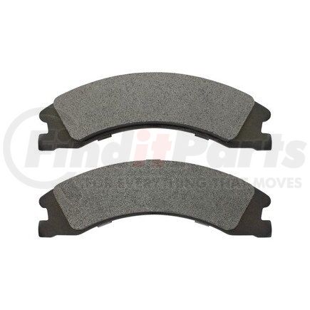 1001-1330M by MPA ELECTRICAL - Quality-Built Premium Semi-Metallic Brake Pads w/ Hardware