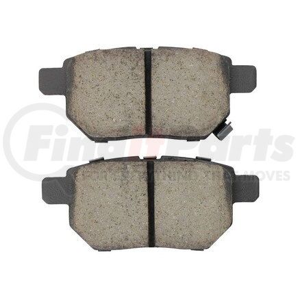 1001-1354C by MPA ELECTRICAL - Quality-Built Premium Ceramic Brake Pads w/ Hardware