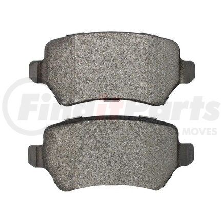 1001-1362M by MPA ELECTRICAL - Quality-Built Premium Semi-Metallic Brake Pads w/ Hardware