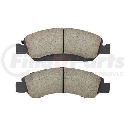 1001-1363C by MPA ELECTRICAL - Quality-Built Disc Brake Pad, Premium, Ceramic, with Hardware