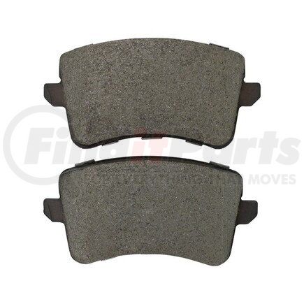 1001-1386M by MPA ELECTRICAL - Quality-Built Premium Disc Brake Pad Set - Semi-Metallic, with Hardware