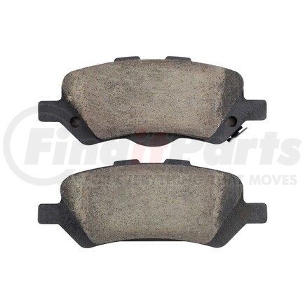 1001-1402C by MPA ELECTRICAL - Quality-Built Premium Ceramic Brake Pads w/ Hardware