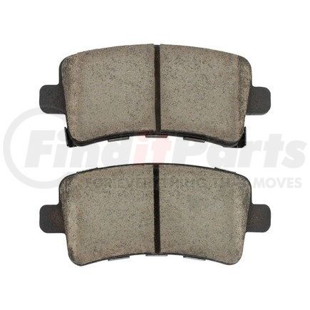 1001-1430AC by MPA ELECTRICAL - Quality-Built Premium Ceramic Brake Pads w/ Hardware