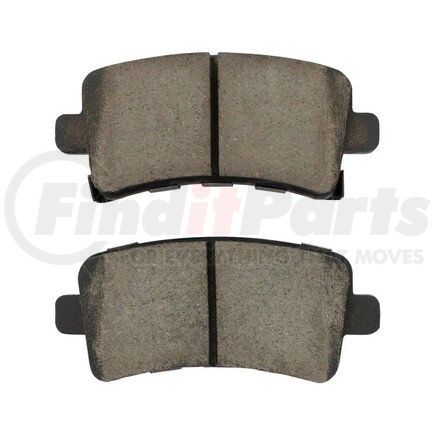 1001-1430C by MPA ELECTRICAL - Quality-Built Disc Brake Pad, Premium, Ceramic, with Hardware