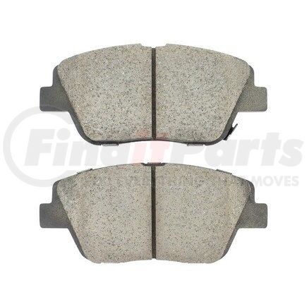 1001-1444C by MPA ELECTRICAL - Quality-Built Premium Ceramic Brake Pads w/ Hardware