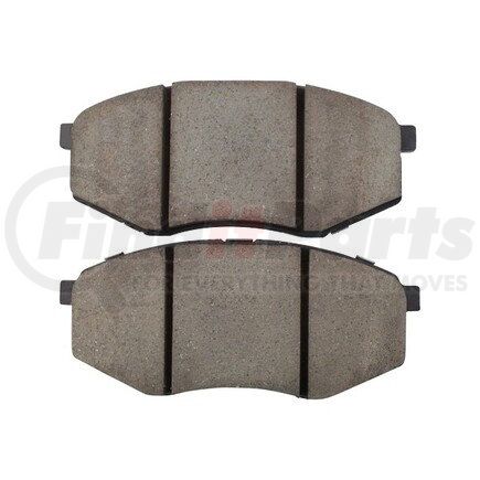 1001-1447C by MPA ELECTRICAL - Quality-Built Premium Ceramic Brake Pads w/ Hardware