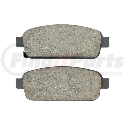 1001-1468C by MPA ELECTRICAL - Quality-Built Premium Ceramic Brake Pads w/ Hardware