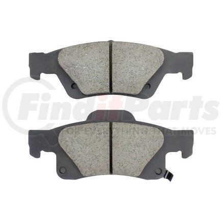 1001-1498C by MPA ELECTRICAL - Quality-Built Disc Brake Pad, Premium, Ceramic, with Hardware