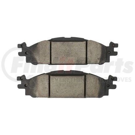 1001-1508C by MPA ELECTRICAL - Quality-Built Premium Ceramic Brake Pads w/ Hardware