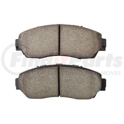 1001-1521AC by MPA ELECTRICAL - Quality-Built Premium Ceramic Brake Pads w/ Hardware