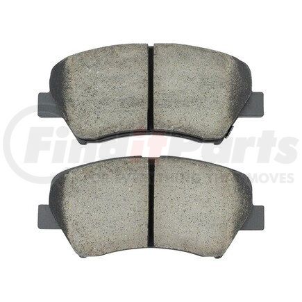 1001-1543AC by MPA ELECTRICAL - Quality-Built Disc Brake Pad, Premium, Ceramic, with Hardware