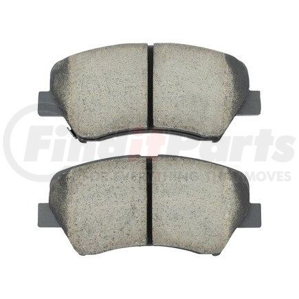 1001-1543C by MPA ELECTRICAL - Quality-Built Premium Ceramic Brake Pads w/ Hardware