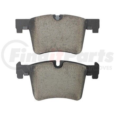 1001-1561M by MPA ELECTRICAL - Quality-Built Premium Semi-Metallic Brake Pads w/ Hardware