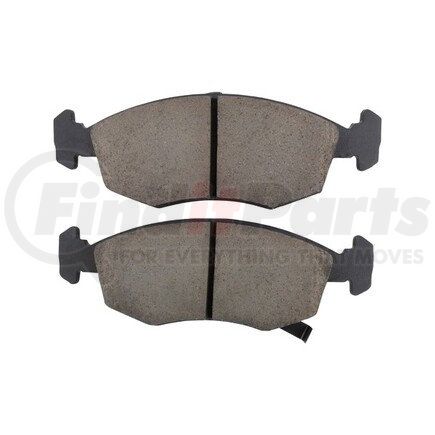 1001-1568C by MPA ELECTRICAL - Quality-Built Premium Ceramic Brake Pads w/ Hardware