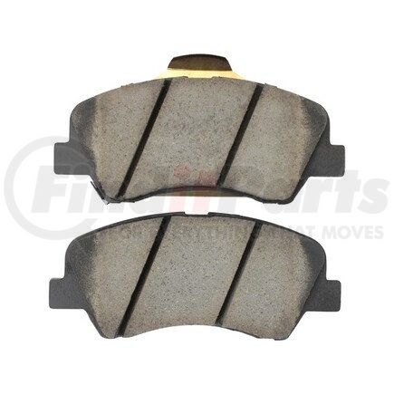 1001-1593C by MPA ELECTRICAL - Quality-Built Disc Brake Pad, Premium, Ceramic, with Hardware