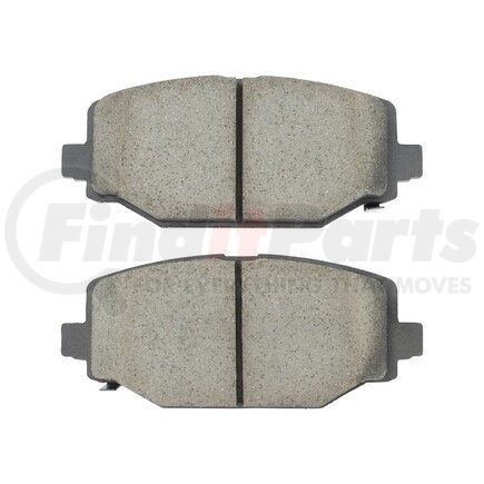 1001-1596C by MPA ELECTRICAL - Quality-Built Disc Brake Pad, Premium, Ceramic, with Hardware