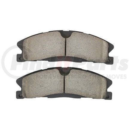 1001-1611C by MPA ELECTRICAL - Quality-Built Disc Brake Pad, Premium, Ceramic, with Hardware