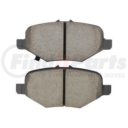 1001-1612M by MPA ELECTRICAL - Quality-Built Premium Disc Brake Pad Set - Semi-Metallic, with Hardware