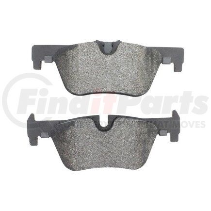 1001-1613M by MPA ELECTRICAL - Quality-Built Premium Disc Brake Pad Set - Semi-Metallic, with Hardware