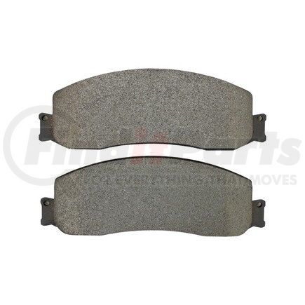 1001-1631M by MPA ELECTRICAL - Quality-Built Premium Semi-Metallic Brake Pads w/ Hardware