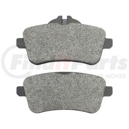 1001-1630M by MPA ELECTRICAL - Quality-Built Premium Disc Brake Pad Set - Semi-Metallic, with Hardware